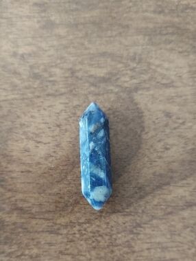 Blue Polished Double-Terminated Crystal Point